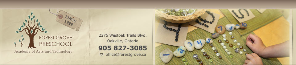 Child Care services Oakville Contact